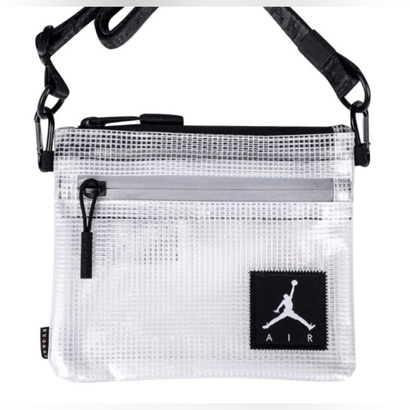 AIR JORDAN || Unisex Clear Mini Crossbody Bag - Picture 1 of 10
